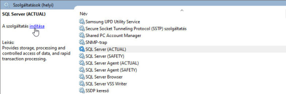 Hogyan tudom szükség esetén újraindítani az SQL szervert - 02