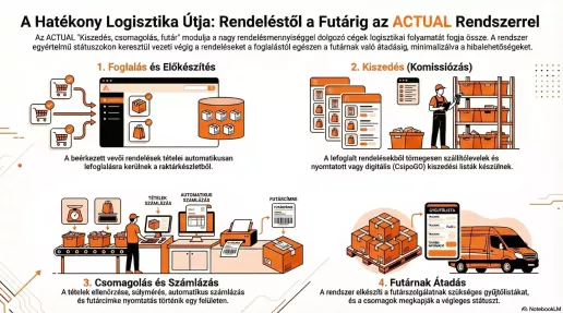 Kiszedés-csomagolás infografika