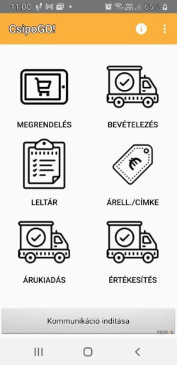 CsipoGO kapcsolat modul - 01